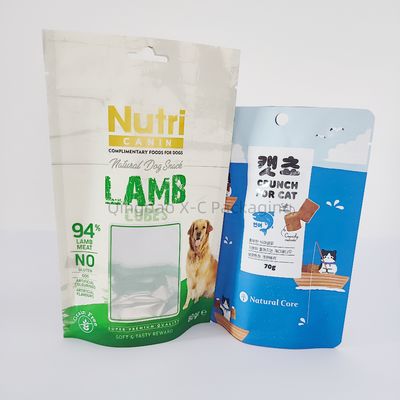 comprar Comida para mascotas bolsas de bolsillo con ventana reciclable de cierre de cremallera mayorista con BRC online manufacture