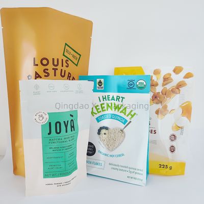 comprar Bolsa de plástico resistente a las lágrimas para el embalaje de alimentos Bolsa de cremallera voluble online manufacture