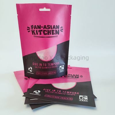 comprar Bolsas de embalaje biodegradables sostenibles con tapa de cremallera 100% compostable online manufacture