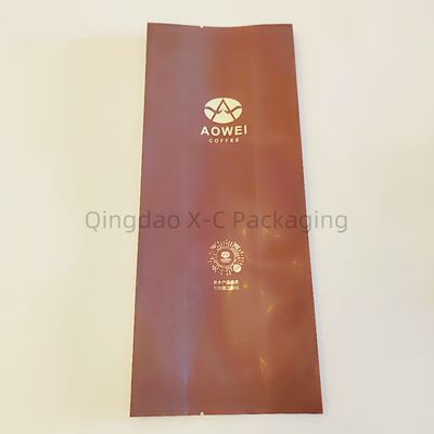 comprar Bolsa de sello cuádruple impresa a medida Embalaje de alimentos Compuesto laminado reutilizable mayorista online manufacture