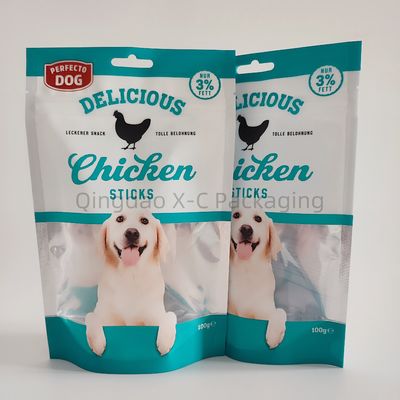 comprar Bolsas de embalaje de alimentos para mascotas hechas a medida con sello térmico online manufacture