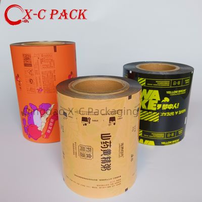 comprar Sachet automático de salsa pequeña embalaje miel pasta salsa de tomate salsa de ketchup sachet de plástico bolso laminado película de rollo online manufacture