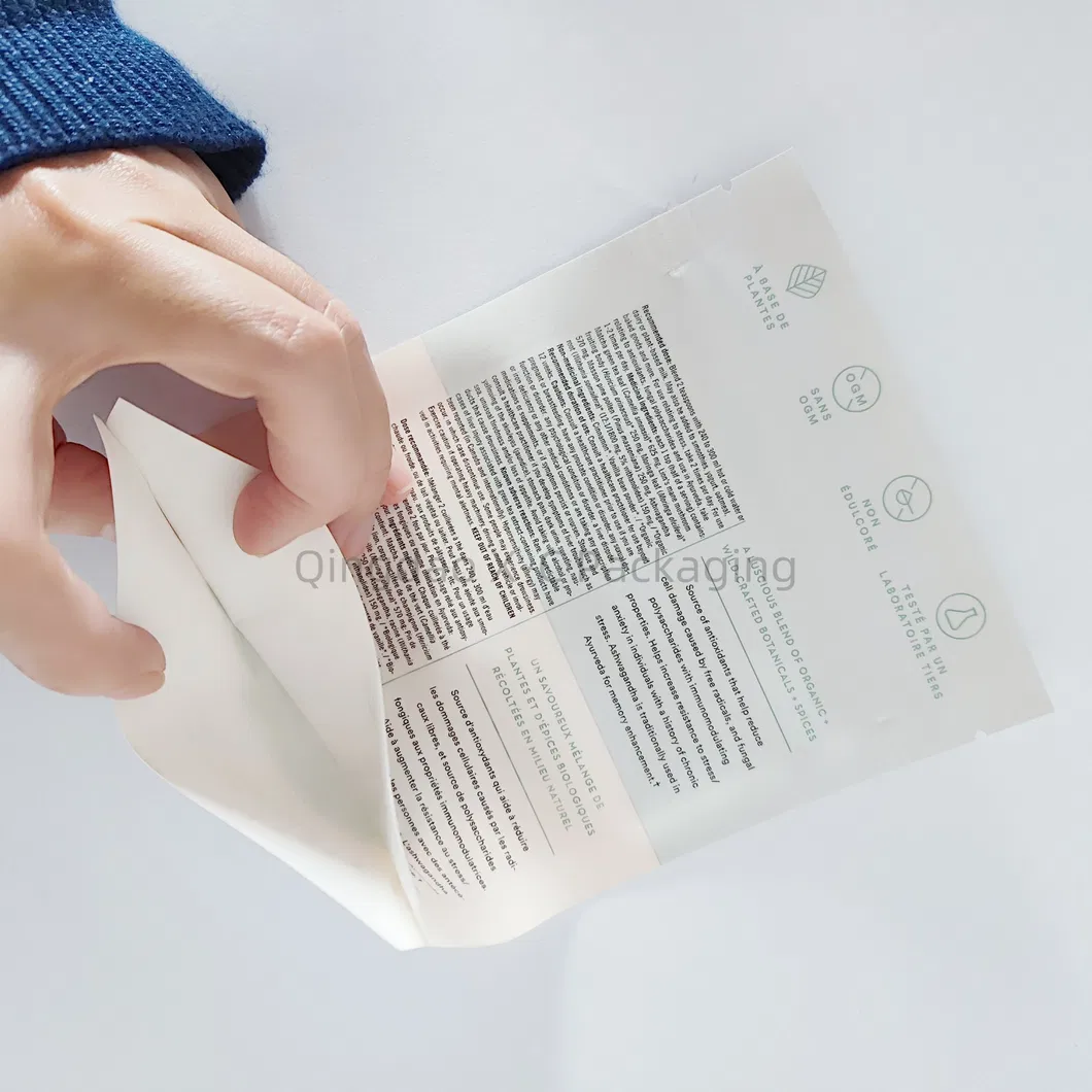 Bolso de barrera de plástico transparente con cremallera de plástico reutilizable para embalaje de alimentos con bolsas de cremallera 3