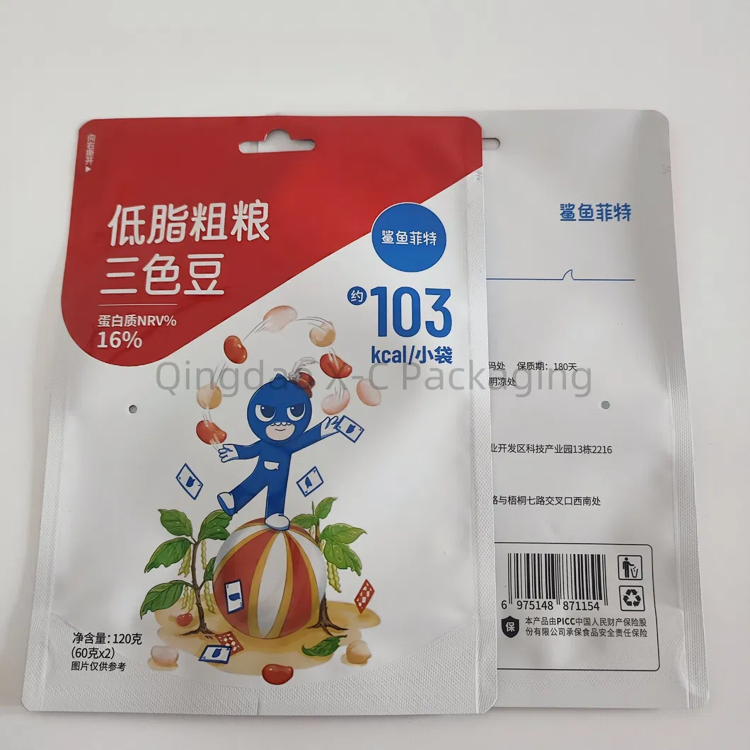 Bolso de barrera de plástico transparente con cremallera de plástico reutilizable para embalaje de alimentos con bolsas de cremallera 2
