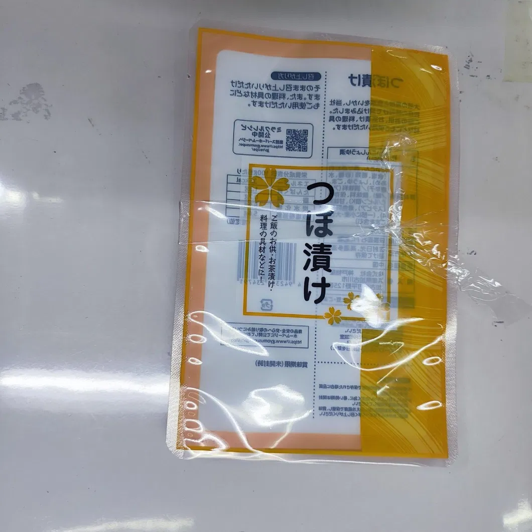 Bolso de barrera de plástico transparente con cremallera de plástico reutilizable para embalaje de alimentos con bolsas de cremallera 12
