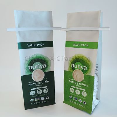 OEM 8 Bolsa de sellado lateral vuelva a cerrarse con puente lateral cerradura cuadrada puente inferior