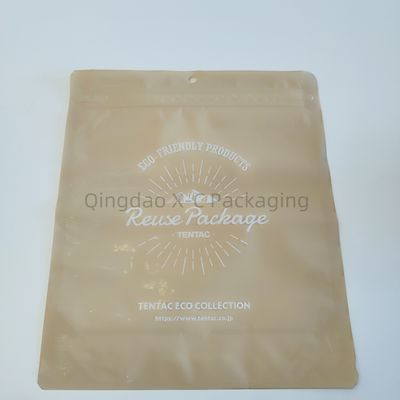 Bolsas de sello de 3 lados impermeables Impresas a medida laminadas para ropa interior de tela