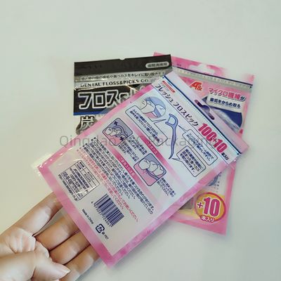 Alimentos Bolsas de sello de 3 lados Alignadores de dientes personalizados Bolsa de embalaje Bolsa de cierre de cerradura reutilizable