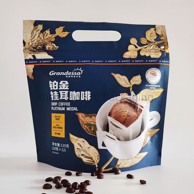 Embalaje de bolsas de plástico de forma rectangular alimento mate con cerradura impreso a medida