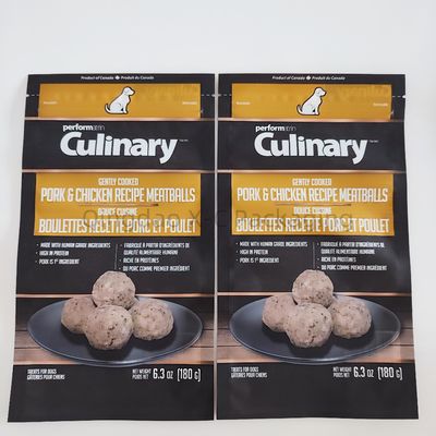 Bolsas de embalaje de alimentos impresas a medida con cremallera sello térmico rectangular BRC aprobado
