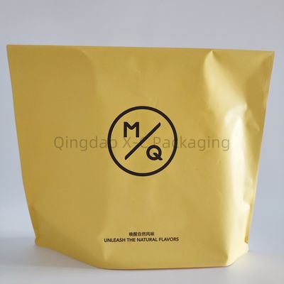 Bolsas de papel Kraft reutilizables embalaje con tapa abierta para compras convenientes y fáciles