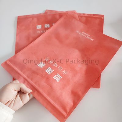 Eco Consciente Reutilizable No Tejido Cerradura con cremallera Bolsa Compuesta Bolsa de Compras D Corte