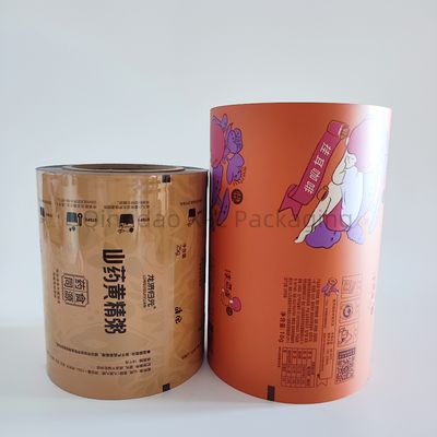 Película laminada de espesor personalizable para envases de alimentos resistente al agua flexible