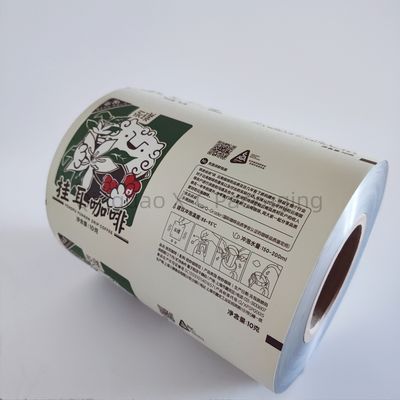 Envases de película laminada transparente para envasado en polvo de frutos secos